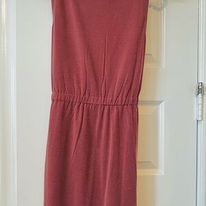 Brown/burgundy dress